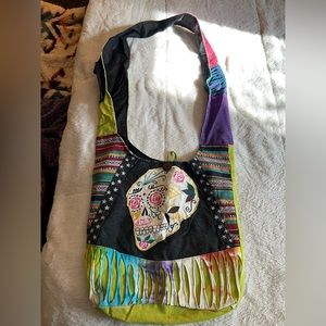 Boho Skull Crossbody bag